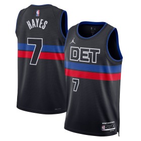 Dres Detroit Pistons Killian Hayes 7 Jordan 2022-23 Statement Edition Crno Swingman